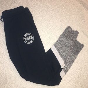PINK Victoria’s Secret—Black Sweatpants/Joggers